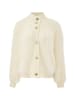 caspio Damen Strickjacke in Wollweiss
