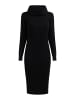 faina Damen Strickkleid in schwarz