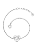 Glanzstücke München Armband Sterling Silber Lab Grown Diamond weiß in silber
