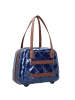 Stratic Leather & More Beautycase 36 cm blau