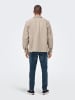 Only&Sons Lockere Hemd Jacke Workwear Shacket ONSASH in Beige