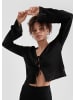 QS Strickjacke in 9999_schwarz