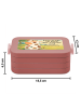 Mr. & Mrs. Panda MEPAL Bentobox Kuh Design mit Spruch in Rot Pastell
