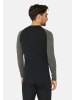 DANISH ENDURANCE Thermounterhemd Merino in black/dark grey