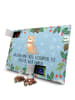 Mr. & Mrs. Panda Tee Adventskalender Hund Glück mit Spruch in Eisblau
