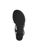 Tamaris Riemchensandalen Schwarz
