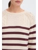 Oxmo Strickpullover OXFSANVA in Braun