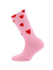 ewers Socken Herzen Mini Me in ice pink