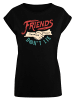 F4NT4STIC T-Shirt Stranger Things Friends Dont Lie Hands in schwarz