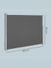 SONGMICS Seitenmarkise Sheld in Anthrazit - (B)350 x (H)160 cm