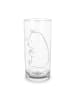 Mr. & Mrs. Panda Wasserglas Bär Marienkäfer ohne Spruch in Transparent