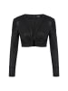 Ulla Popken Langarmshirt in schwarz