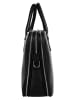 Cluty Aktentasche echt Leder in schwarz