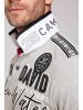 CAMP DAVID  Poloshirt 'Ocean´s Seven I' in hellgrau