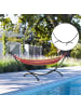 Outsunny Hängemattengestell,300cm x 90cm x100cm,schwarz