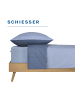 Schiesser Edeljersey-Spannbettlaken Jessi in Hellblau
