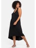 sheego Strandkleid in schwarz