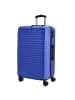 Paradise by CHECK.IN Havanna 2.0 - 4-Rollen-Trolley 78 cm (pink) in blau