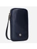 Jekyll & Hide Paris Handytasche Leder 10 cm in metallic indigo