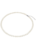 Rafaela Donata Perlen-Kette Sterling Silber Muschelkernperle in weiß