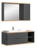 ebuy24 Badmöbelset Nuaro Anthrazit 130 x 31 cm