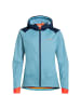 Vaude Fahrradjacke Qimsa Softshell in Hellblau