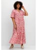 sheego Maxikleid in hummer gemustert