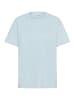 SAINT TROPEZ T-shirt PammuSZ Gerade Passform in Skyway White Sketched Hearts