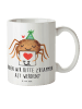 Mr. & Mrs. Panda Tasse Spinne Agathe Brief mit Spruch in Weiß