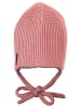 Sterntaler Beanie Waffeloptik in rosarot