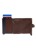 The Chesterfield Brand Baldwin Kreditkartenetui RFID Schutz Leder 6.5 cm brown