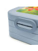 Mr. & Mrs. Panda Bento Box Hummel Blume Design ohne Spruch in Blau Pastell