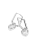 Tom Tailor Creolen Silber 925, rhodiniert in silber