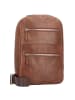 Leonhard Heyden Amsterdam Umhängetasche Leder 30 cm braun