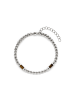 s.Oliver Armband Basic Stones in braun