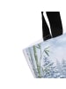 Mr. & Mrs. Panda Tote Bag Damen Panda Winter Pommes Design ohne ... in Weiß