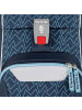 Step by Step Basis Schulranzen-Set 4-teilig Set „Blue Lines
