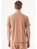 Organication T-Shirt "TILLO" in Hellbraun