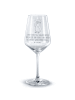 Mr. & Mrs. Panda Glas Rotwein Pinguin Duschen mit Spruch in Transparent