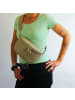 Florence Gürteltasche Leder taupe, beige, mehrfarbig ca. 25cm