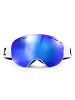 YEAZ XTRM-SUMMIT ski- snowboardbrille verspiegelt in weiß