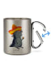 Mr. & Mrs. Panda Becher Axolotl Tequila ohne Spruch in Silber