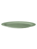 Seltmann Weiden Servierplatte Beat Color Glaze 35 x 28 cm in Salbeigrün