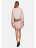 TOOCHE Rock "Tweed Two Piece Jupe" in Rosa
