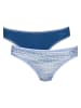 Sloggi Slips 'GO Mini' 2er Pack in blau