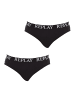 Replay Underwear 2er-Set: Slip in Black