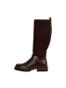 Divine Factory Leder-Pantoletten „Joana“ Beige