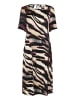 Soaked in Luxury Kleid SLCiela Gerade Passform in Animalistic Print