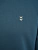 Hummel Sweatshirt mit Rundhalsausschnitt und dezentem Logo-Design in Türkis