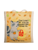 Mr. & Mrs. Panda Tote Bag Waschbär Laterne Design mit Spruch in Weiß
